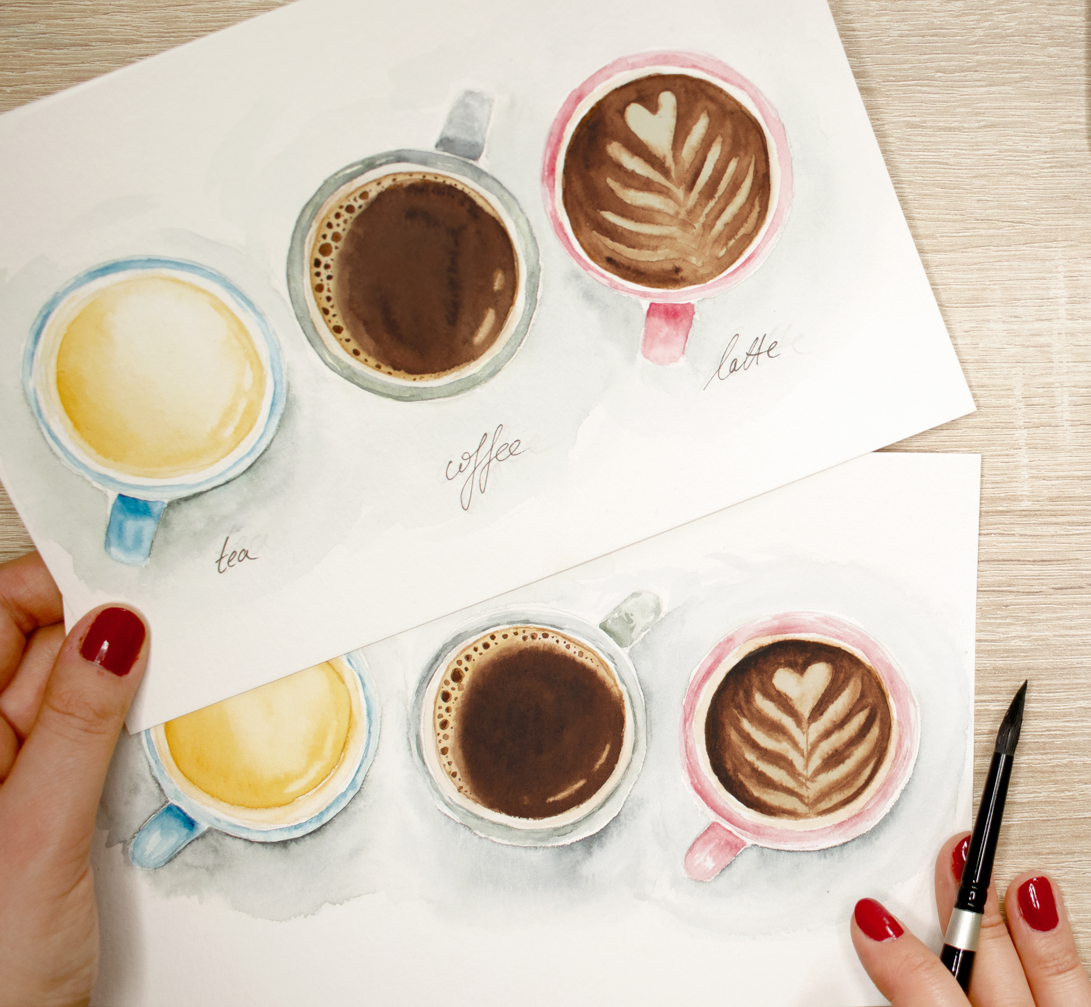 how-to-paint-tea-coffee-with-watercolors-makoccino2(2)